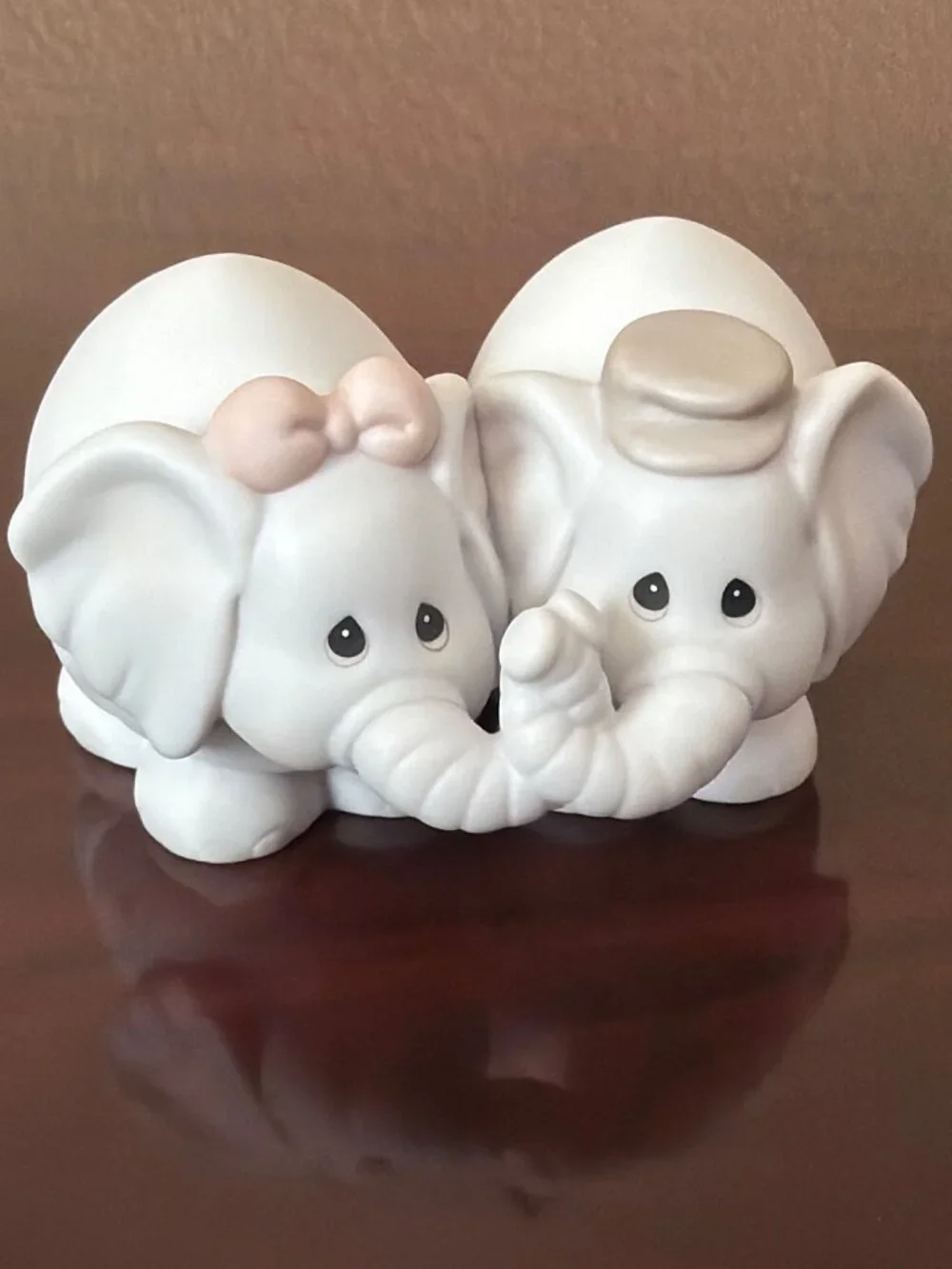 3 X Precious Moments Noah's Ark 2 By 2 Elephant 530131 Lamb 530077 Zebra 127809